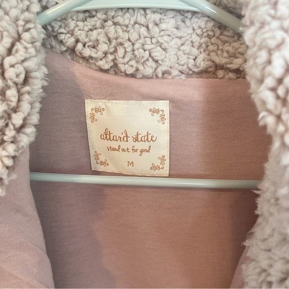 Altar’d State Full Zip Sherpa Jacket - Picture 2 of 5